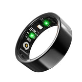 Smart Ring Health Tracker - Fitness Sleep Heart Rate Blood Oxygen Tracker Smart Ring For Men And Women,IP68 Waterproof Level Bluetooth Fitness Tracker Rings Family Care